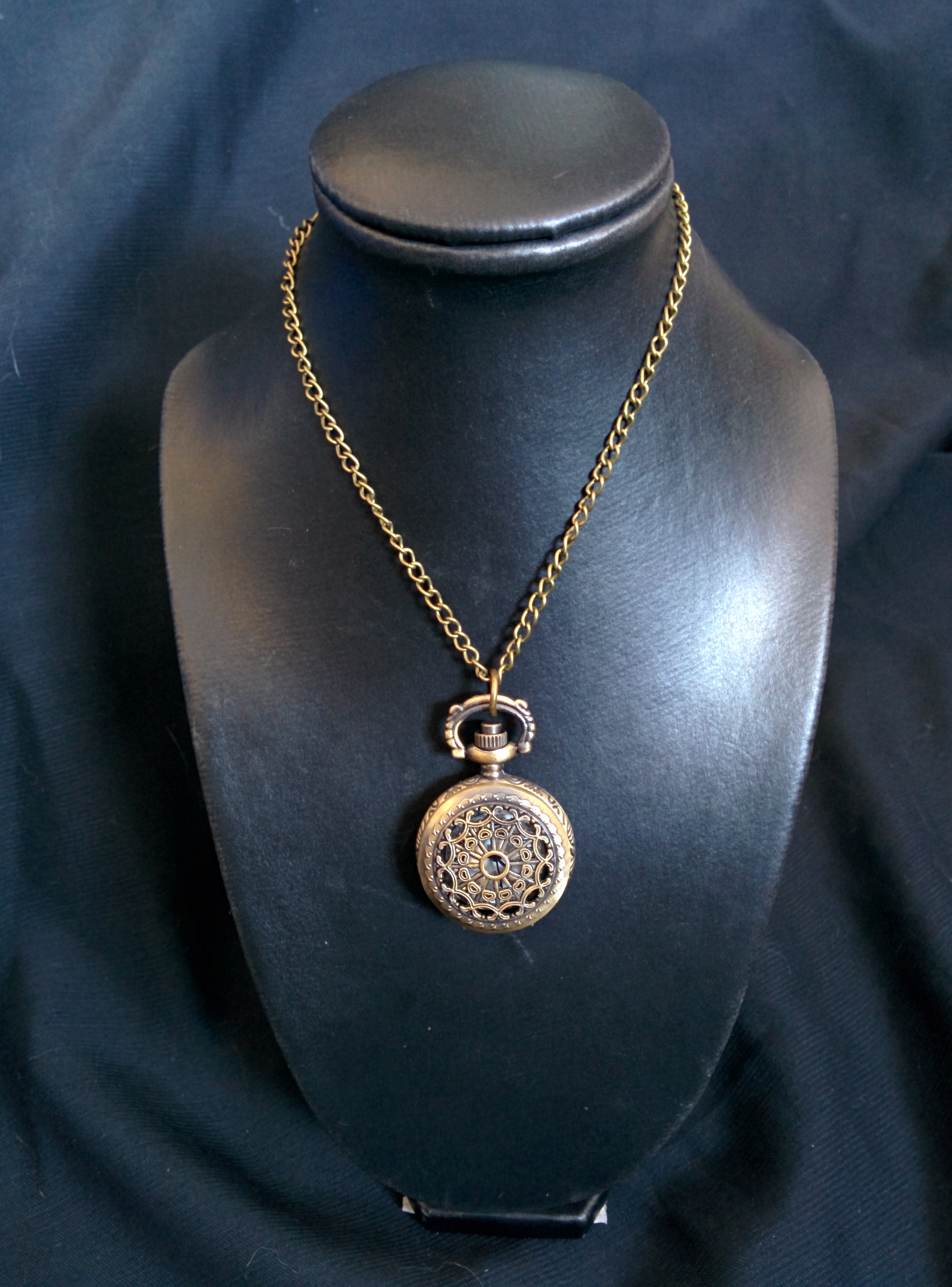 Small Pocket Watch Necklace - Cactus Mafia